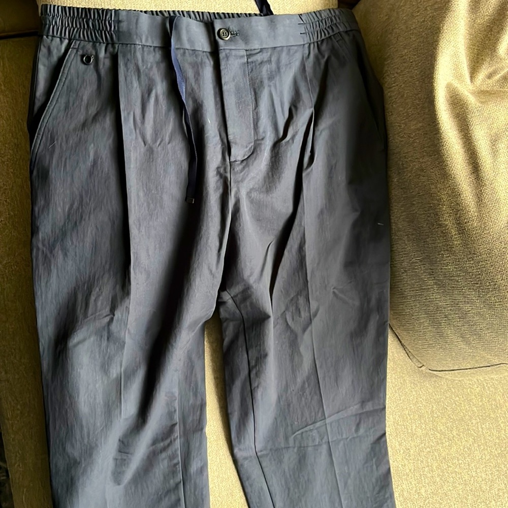 Mens Salvatore Ferragamo classic buttoned dress pants